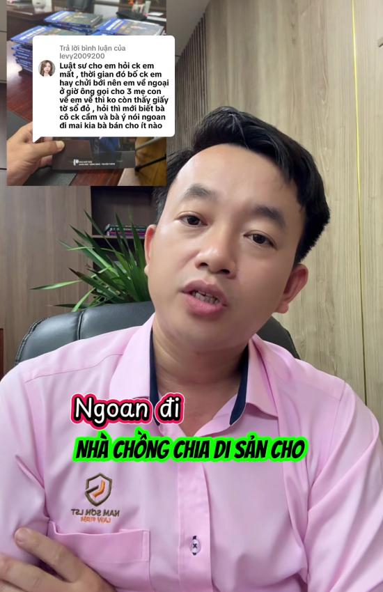 Ngoan đi! Nhà chồng chia di sản cho?