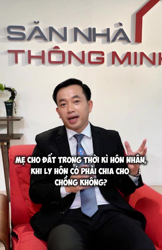 Đất cha mẹ cho riêng vẫn phải chia cho chồng?
