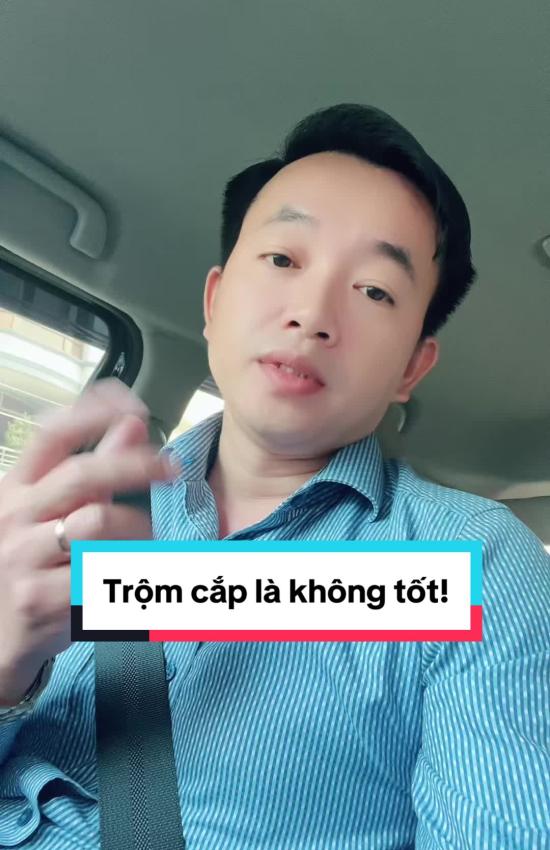 Trộm cắp là không tốt